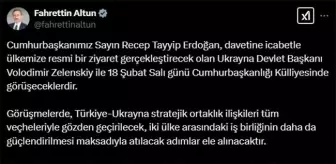 Ukrayna Devlet Başkanı Zelenskiy Türkiye'ye geliyor