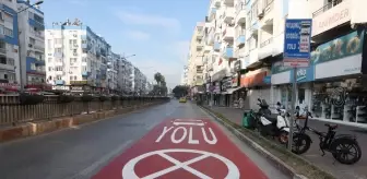 Antalya'da Halk Otobüslerine Özel Şerit Uygulaması Başladı