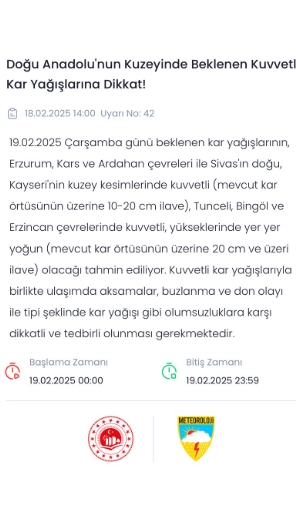 Ardahan okullar tatil mi SON DAKİKA? 19 Şubat Çarşamba Ardahan okul yok mu (Ardahan Valiliği KAR TATİLİ AÇIKLAMASI)?
