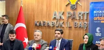 Başkan Salt'tan AK Parti'nin 8. Büyük Olağan Kongresi'ne davet