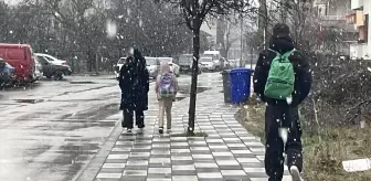 Bolu Dağı Tüneli'nde Kar Yağışı Etkili Oluyor