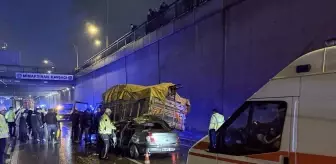 Bursa'da Zincirleme Trafik Kazası: 1 Ölü, 4 Yaralı