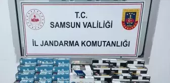 Samsun'da Bandrolsüz 28 Bin Doldurulmuş Makaron Ele Geçirildi