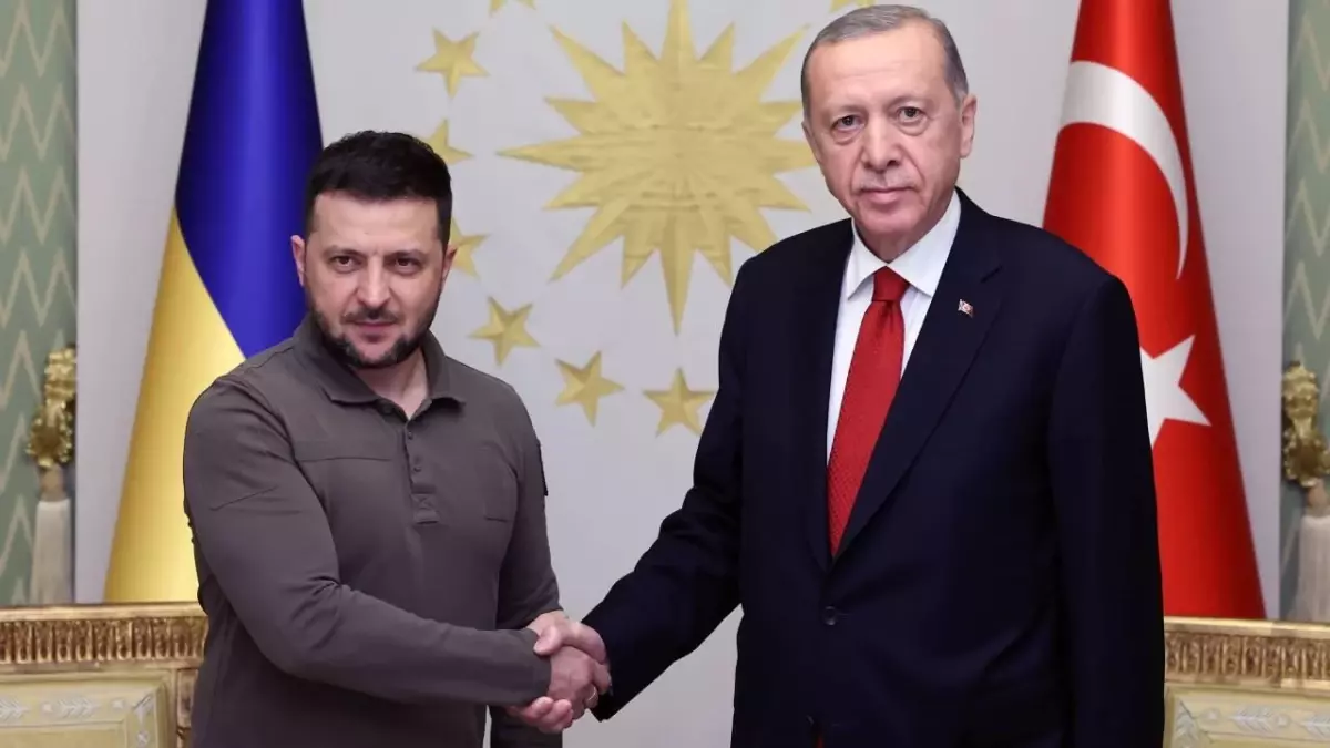 Cumhurbaşkanı Erdoğan - Zelenski görüşmesi başladı