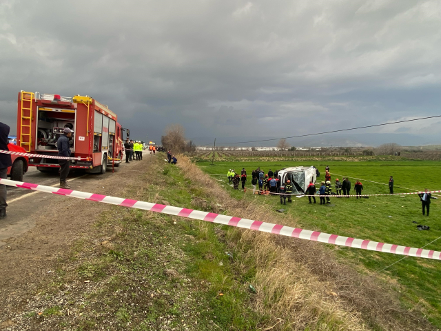 Students coming to the tournament in Denizli had an accident: 2 dead, 26 injured