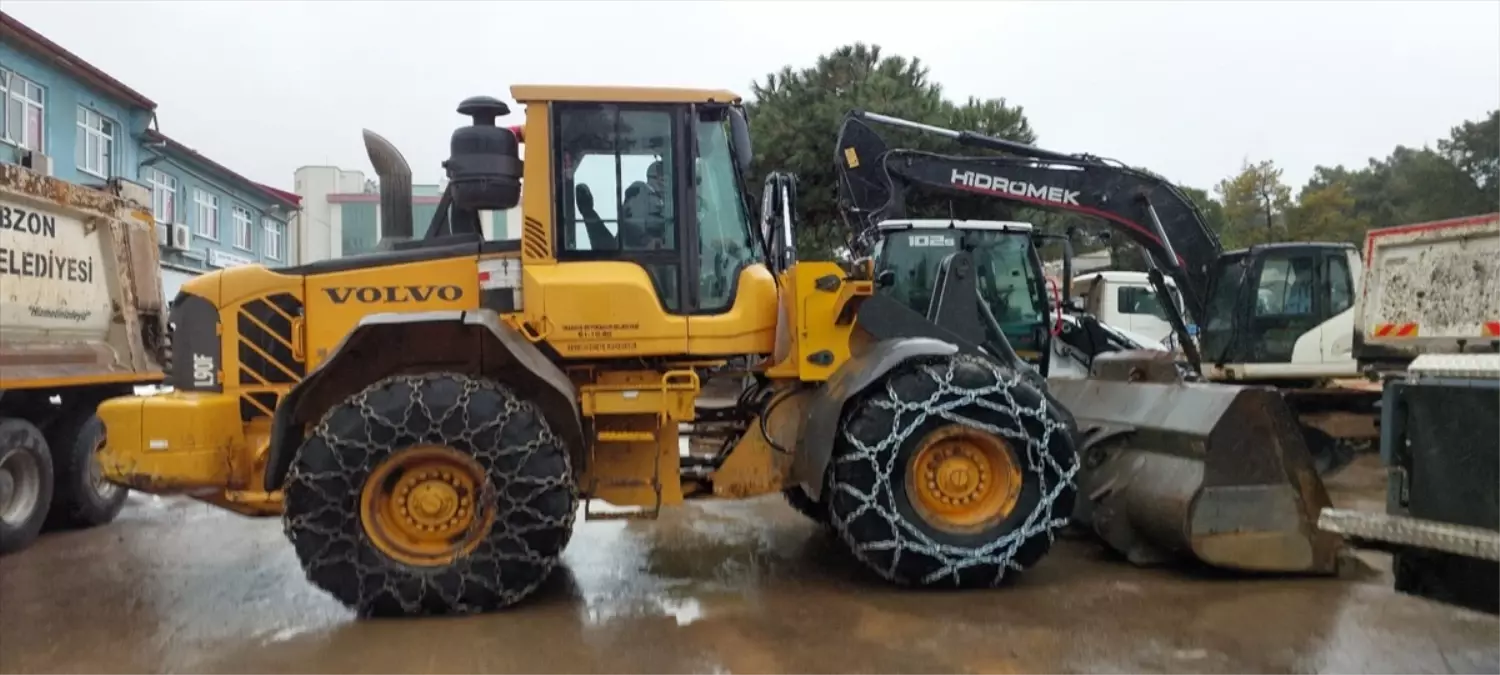 Trabzon'da Karla Mücadele Hazırlıkları Tamamlandı