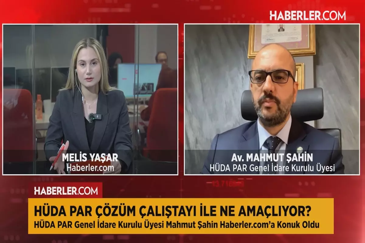 HÜDA PAR'dan çalıştay mesajı: Silahların susmasını önemsiyoruz