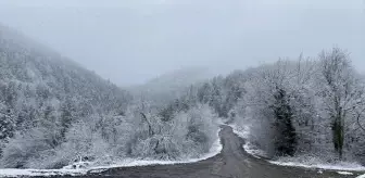 Karabük'te Sağanak ve Kar Yağışı Etkili Oluyor