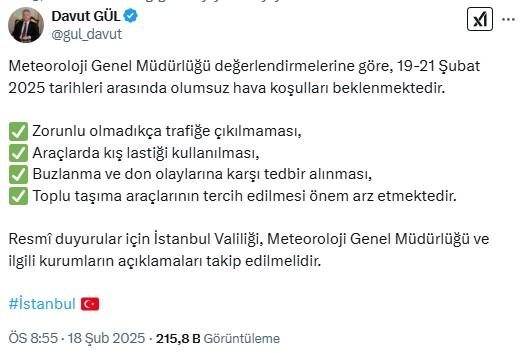 Snow alert issued! While students in Istanbul are expecting a holiday, an announcement came from the governor