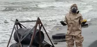 Ordu'da üç ilçede birden kıyıya variller vurdu, ekipler alarma geçti