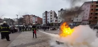 Ordu'da Kamu Personeline Yangın Güvenliği Eğitimi Verildi