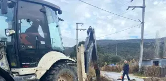 Çanakkale'de Şiddetli Yağış Sonrası Çöken Köprünün Yeniden Yapımına Başlandı