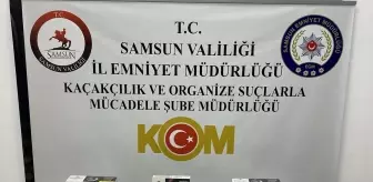 Samsun'da Kaçak Tütün Operasyonu: Bir Gözaltı