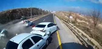 Şanlıurfa'da Zincirleme Trafik Kazası: 6 Yaralı