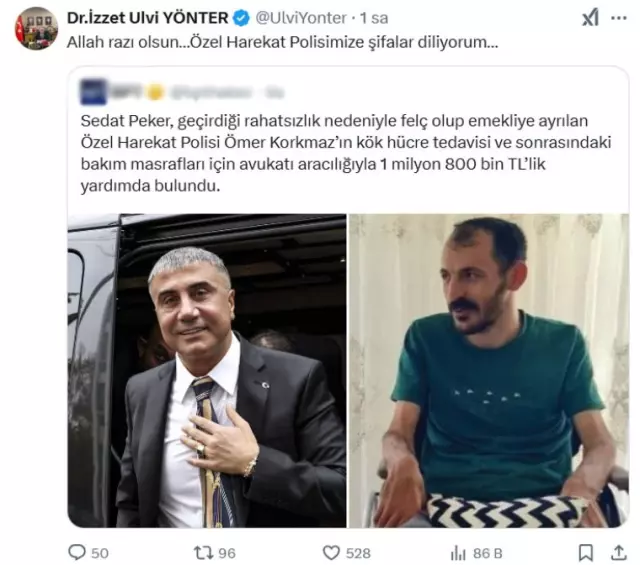 Sedat Peker's response to the question 'Will he return to MHP and Turkey?'