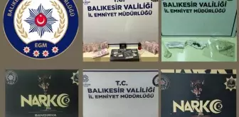 Balıkesir'de Uyuşturucu Operasyonu: 10 Gözaltı