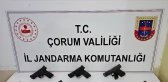 Çorum'da Yasa Dışı Silah Ticareti Yapan Kişi Tutuklandı