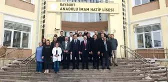 Din Öğretimi Genel Müdür Yardımcısı Oğuzhan Özkan, Bayburt Anadolu İmam Hatip Lisesini Ziyaret Etti