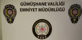 Gümüşhane'de Hırsızlık Şüphelisi Yakalandı