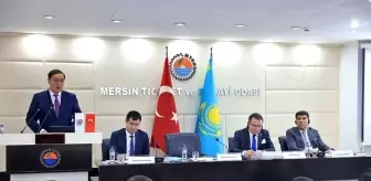 Kazakistan, Mersinli yatırımcılara önemli fırsatlar sunuyor