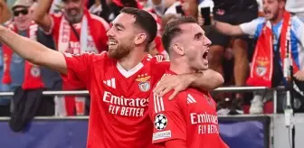 Kerem ve Orkun attı, Benfica Şampiyonlar Ligi'nde son 16'ya kaldı