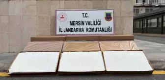 Mersin'de 84 Bin Kaçak Makaron Ele Geçirildi