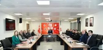 Tekirdağ'da 112 Acil Çağrı Hizmetleri Toplantısı Gerçekleşti