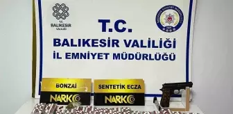 Balıkesir'de Narkotik Operasyonunda İki Şüpheli Gözaltına Alındı