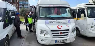 Buharkent’te Okul Servisleri Denetlendi