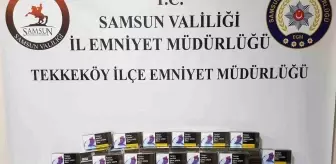 Samsun'da Kaçak Makaron Operasyonu: 20 Bin Adet Ele Geçirildi