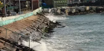 Tekirdağ'da Poyraz Denizde Aksamalara Yol Açtı