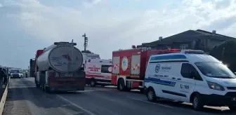 Tekirdağ'da tır ile otomobil çarpıştı: Bir kişi hayatını kaybetti