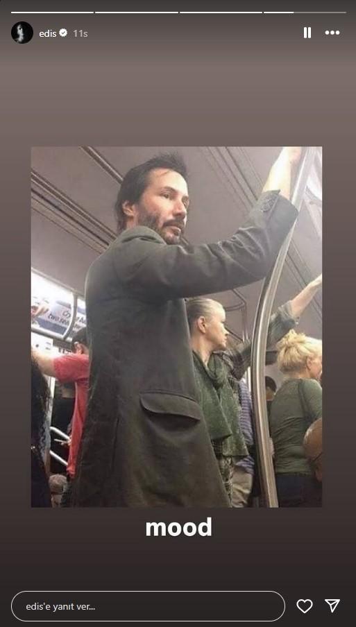 Famous singer Edis Görgülü took the metro due to the snow