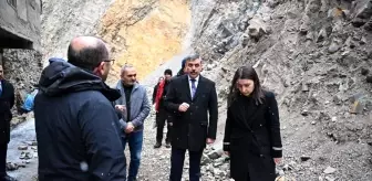 Erzurum'da Kaya Kaymalarına Karşı Önlem Çalışmaları Tamamlandı