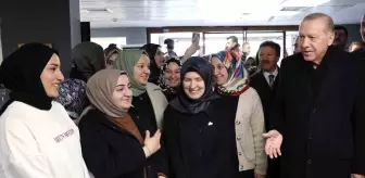 Cumhurbaşkanı Erdoğan, gençlerle bir araya geldi