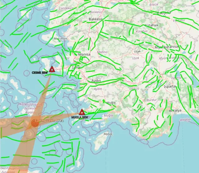 Earthquake Early Warning System Established in the Aegean Sea