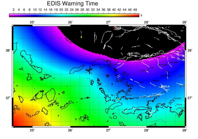 Earthquake Early Warning System Established in the Aegean Sea