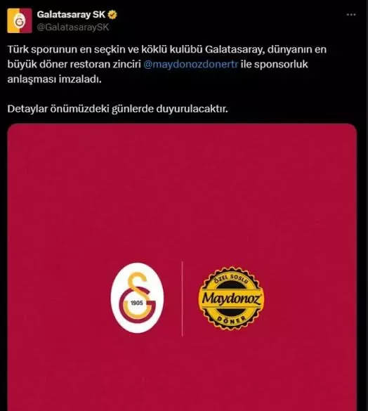 After Galatasaray deleted its posts, Mourinho's words became the agenda: We deserve to eat döner