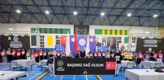 Denizli'de Okul Sporları Halter Genç Kızlar Türkiye Şampiyonası Başladı