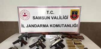 Samsun'da Silah Kaçakçılığı Operasyonu: 4 Kişi Yakalandı