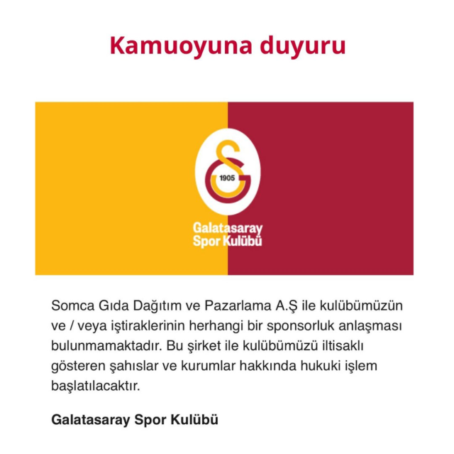 Maydonoz Döner'e operasyon sonrası Galatasaray'dan dikkat çeken hamle Maydonoz Döner'e operasyon sonrası Galatasaray'dan dikkat çeken hamle