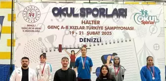 Düzceli Zeynep Yıldırgan Halter Türkiye Şampiyonu Oldu