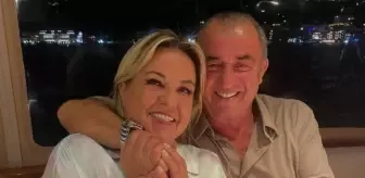 Fatih Terim'den eşi Fulya Terim'e romantik doğum günü kutlaması