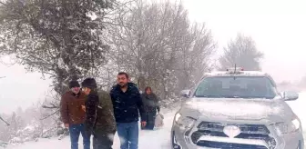 Karabük'te Yoğun Kar Yağışı Hastaları Zor Durumda Bıraktı