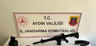 Kuşadası'nda Ruhsatsız Tüfek ve Fi?ek Ele Geçirildi