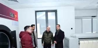 Adıyaman Valisi Osman Varol, Çelikhan Devlet Hastanesi İnşaatını İnceledi