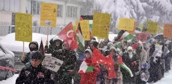 Sakarya'da 'Gazze Direnişine Destek Zamanı' Mitingi