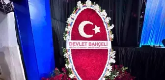 Devlet Bahçeli'den AK Parti Kongresi'ne Anlamlı Çiçek Aranjmanı