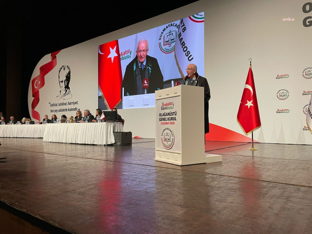 Foreign country representatives targeted Turkey at the Istanbul Bar Association General Assembly, and the reaction was swift