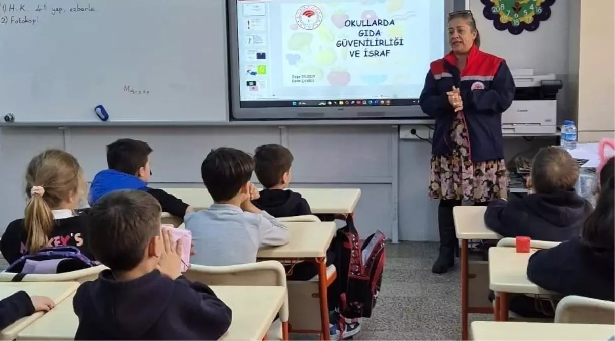 Öğrencilere Gıda Güvenliği ve İsraf Eğitimi